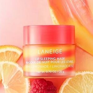 LANEIGE Pink and Yellow Lip Sleeping Mask
